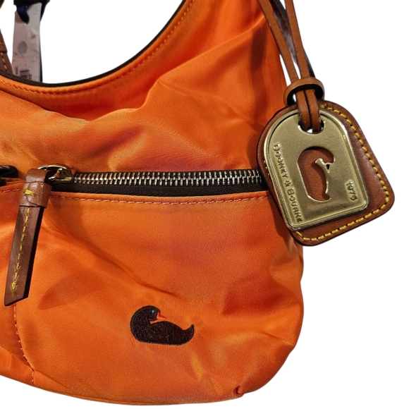 Dooney Bourke Orange Hobo Bag - Picture 2 of 7